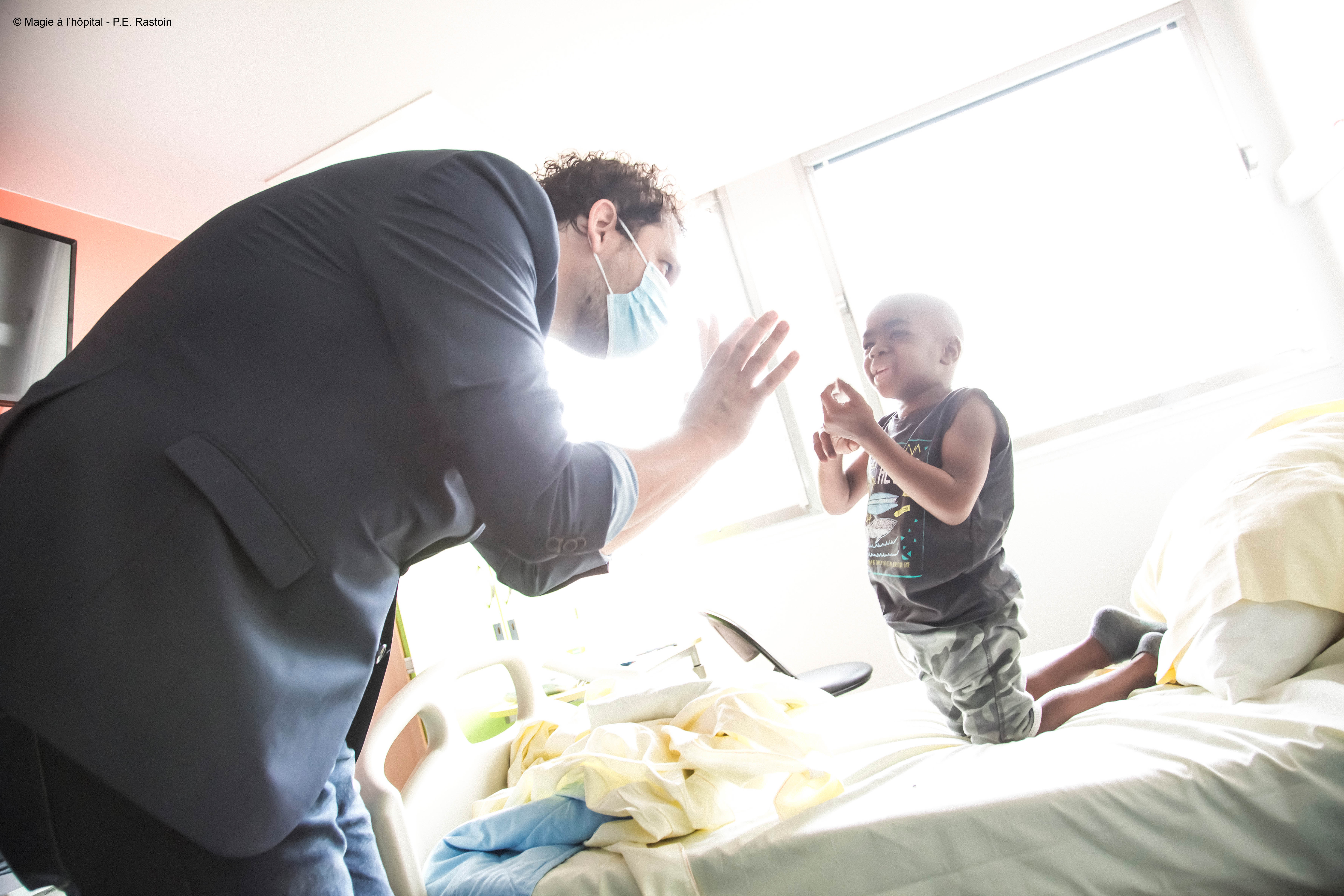 2020 Journée magique à l'hôpital Necker Enfants malades, APHP Magie à l'hopital